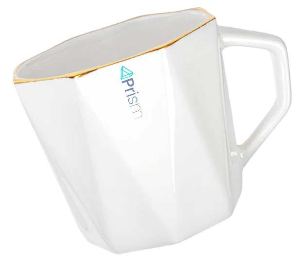 Kubek reklamowy PRISM z logo Kubek reklamowy PRISM z logo