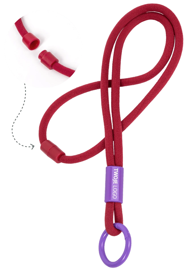 smycze sznurkowe reklamowe okrągłe