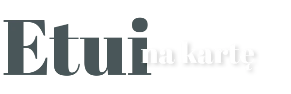 napis: Etui na kartę