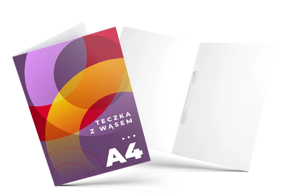 teczki skoroszytowe z wąsem