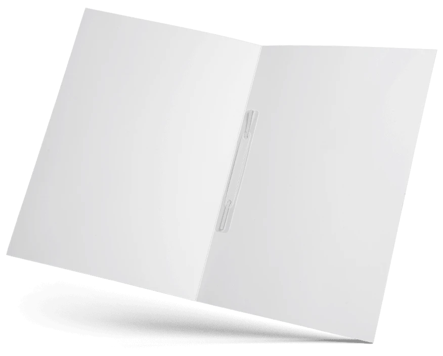 skoroszyty z wąsem do wpinania dokumentów