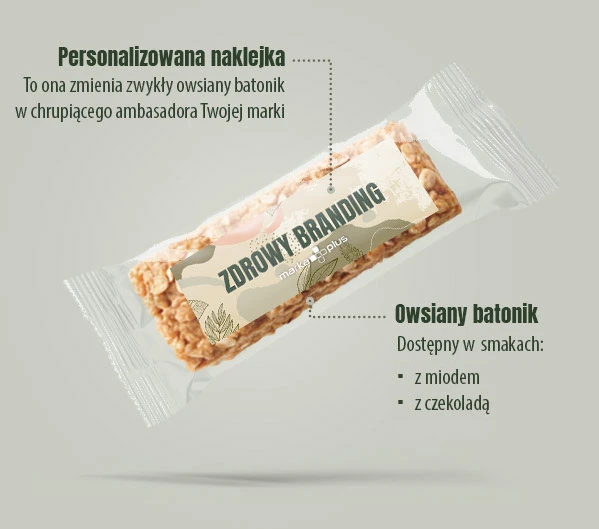 reklamowe batoniki owsiane