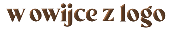 napis: w owijce z logo