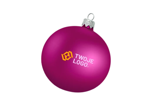 Bombki choinkowe z logo
