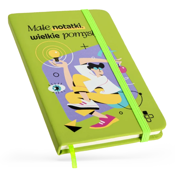 notes kieszonkowy z nadrukiem notes kieszonkowy z nadrukiem