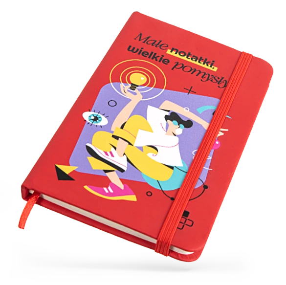 reklamowe notes kieszonkowy z gumką reklamowe notes kieszonkowy z gumką