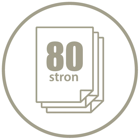 80 kartek w notesie 80 kartek w notesie