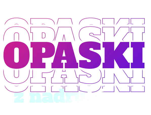 napis: Opaski z nadrukiem