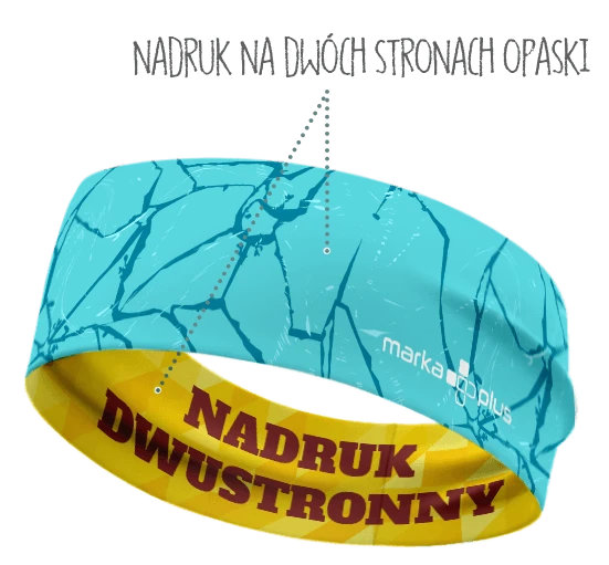 opaski reklamowe z nadrukowanym logo
