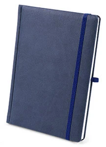 notes książkowy okładka kolor granatowy