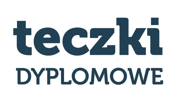 napis: teczki dyplomowe