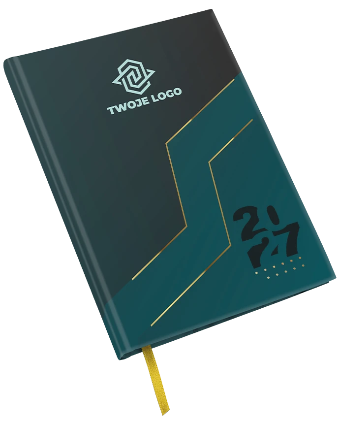 Kalendarz książkowy Gold & Mat Kalendarz książkowy Gold & Mat