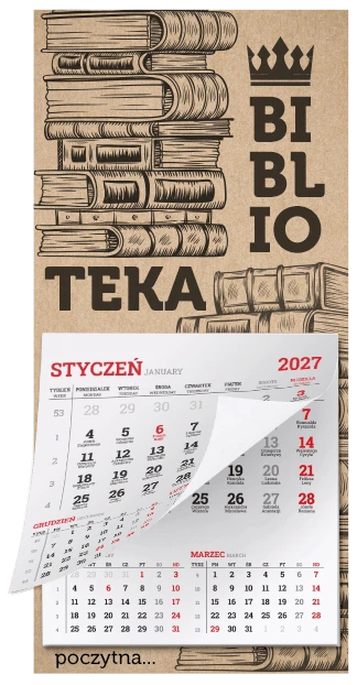 kalendarze magnetyczne Eko z nadrukiem