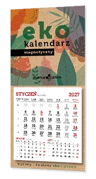 Kalendarze reklamowe na lodówkę