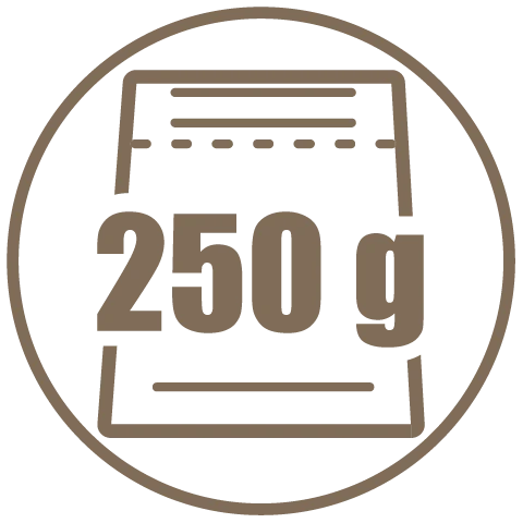 Opakowania o gramaturze 250g Opakowania o gramaturze 250g