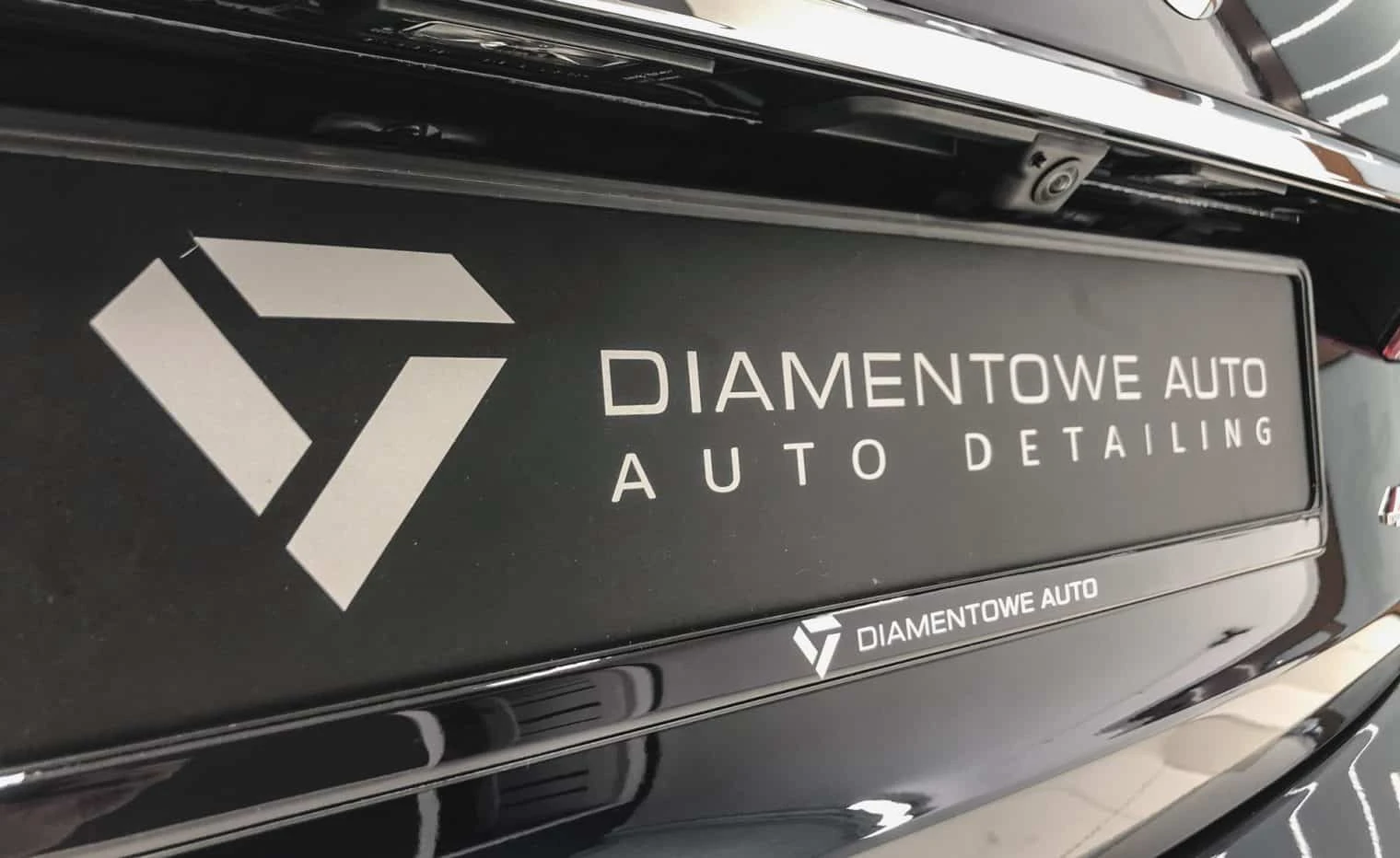 Ramki pod tablice z nadrukiem dla Diamentowe Auto