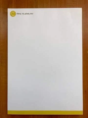 zdjęcie notesów reklamowych z logo