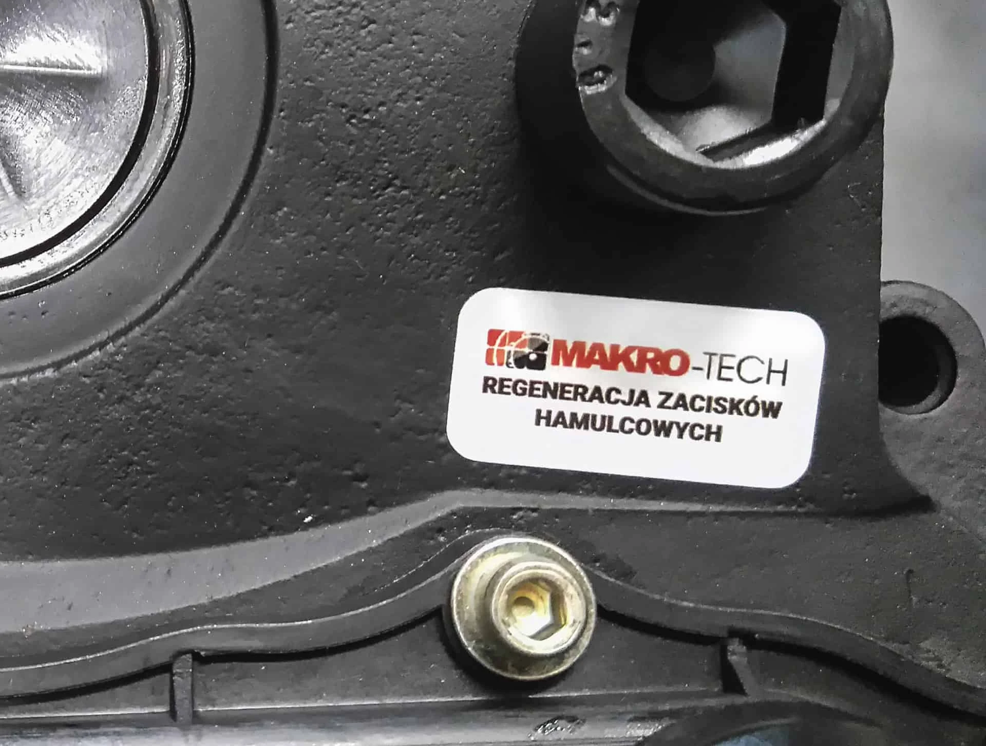 naklejki z logo Makro-Tech