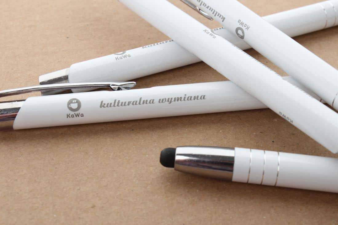 długopisy grawerowane z logo KaWa