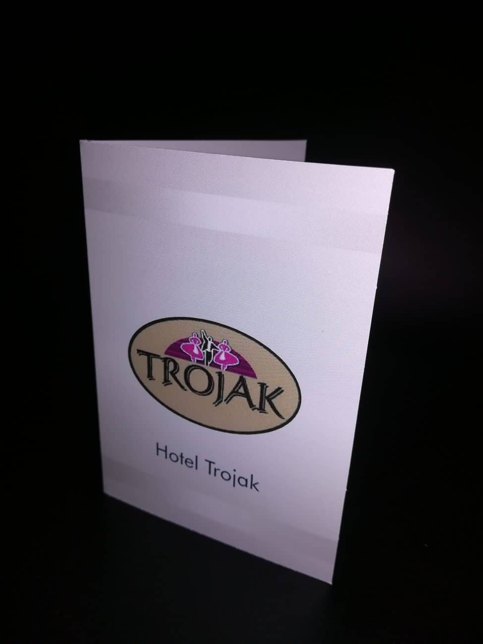 okładki na klucze dla hotelu Trojak