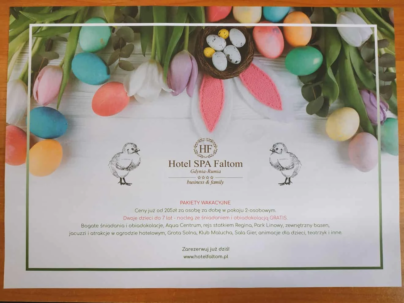 podkłady pod talerze dla Hotel Faltom