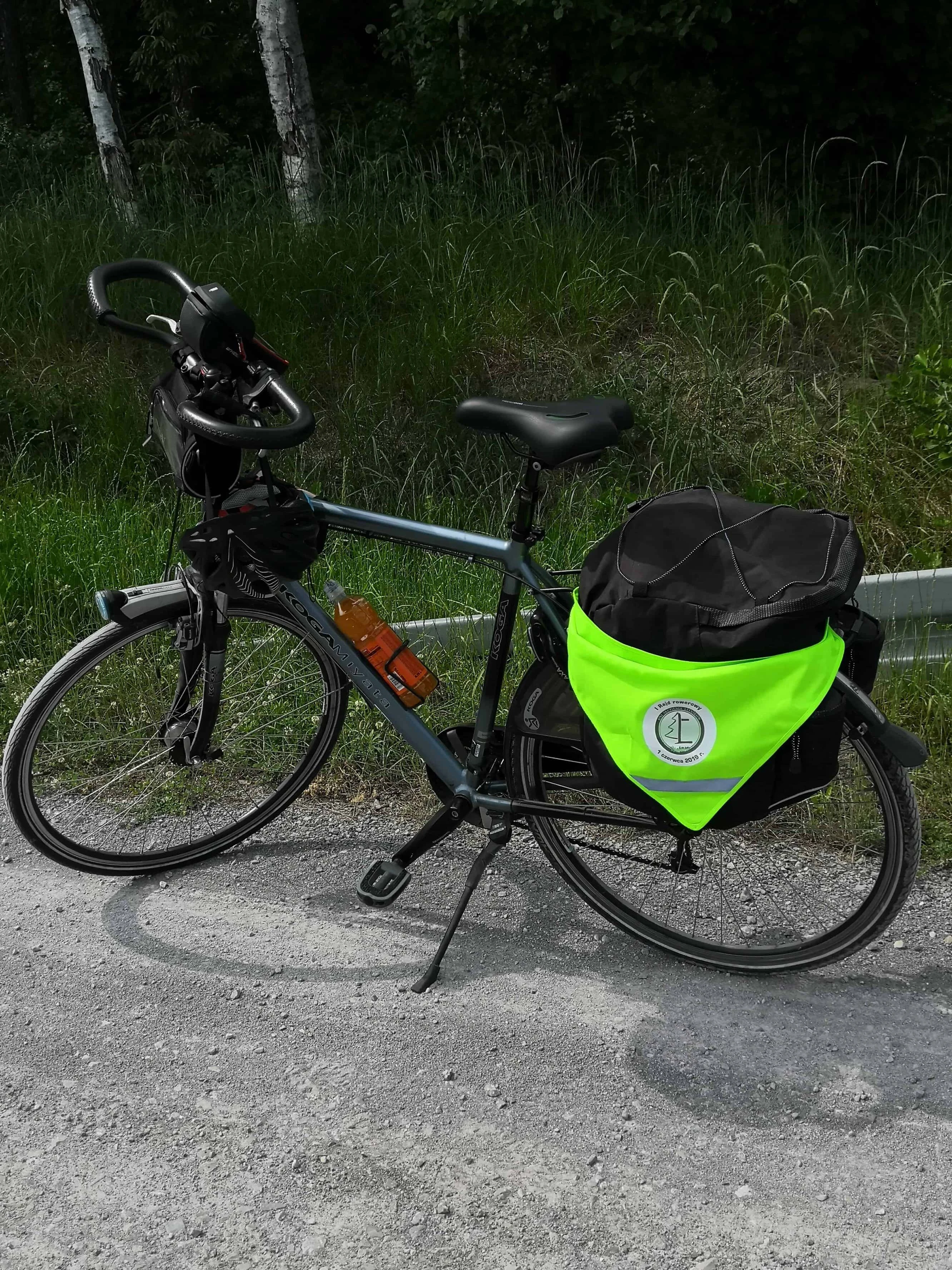 chusty odblaskowe z logo