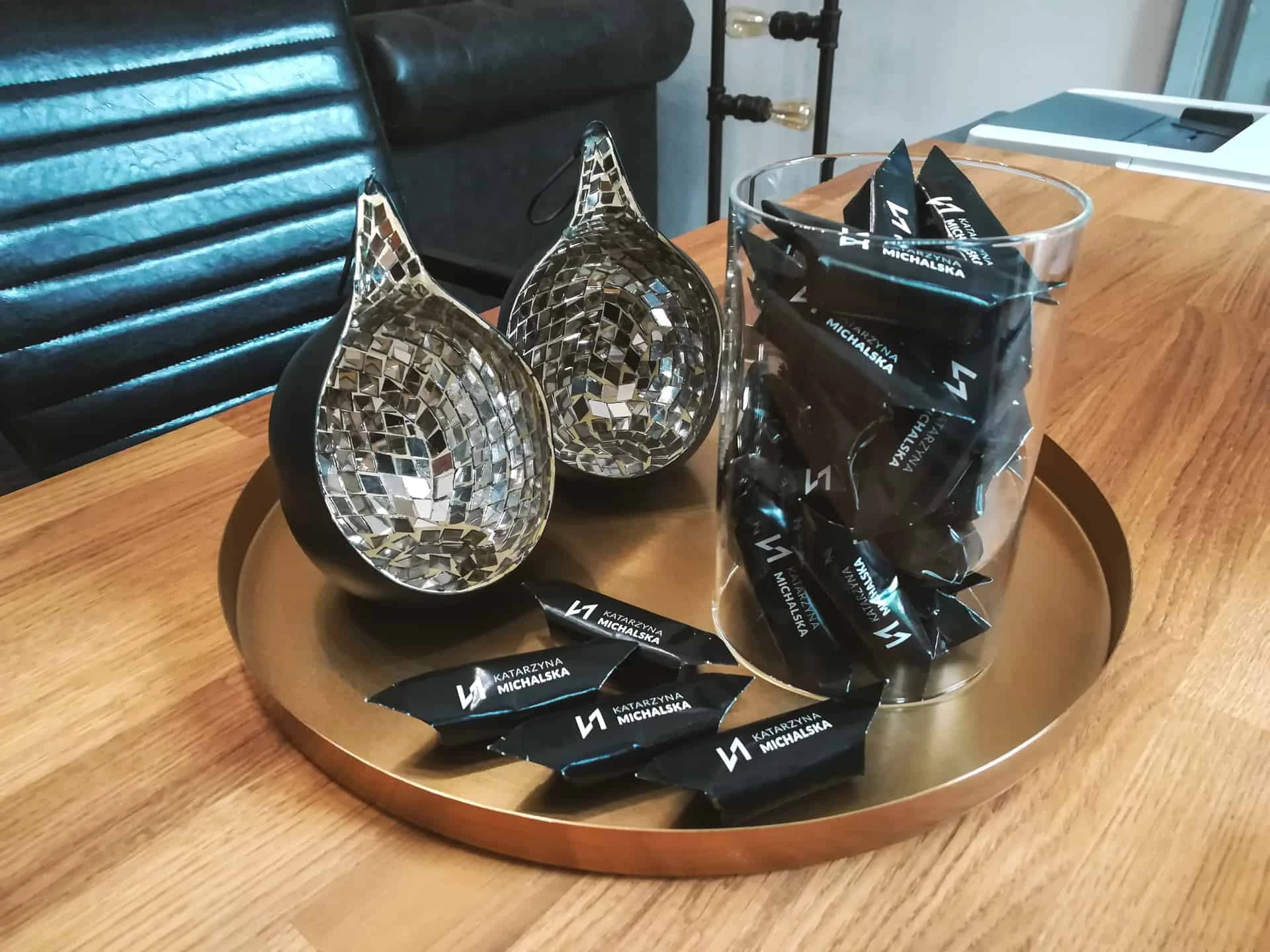 krówki reklamowe z nadrukiem logo Katarzyna Michalska