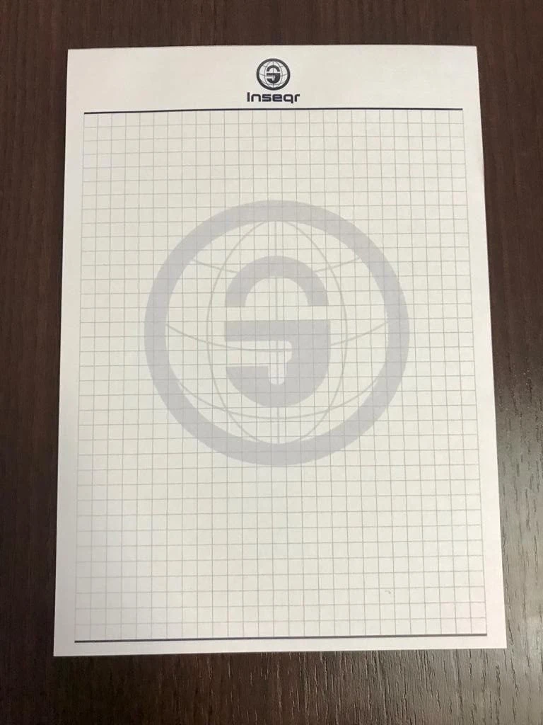 notesy reklamowe z logo Inseqr
