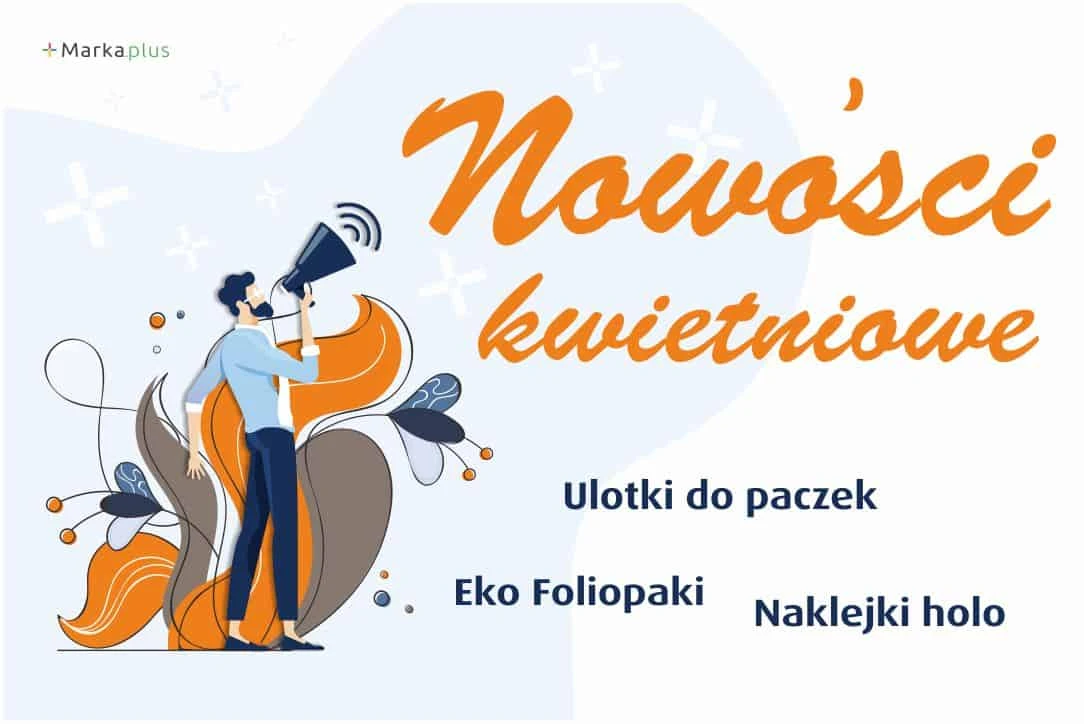 grafika z napisem "Nowości kwietniowe"