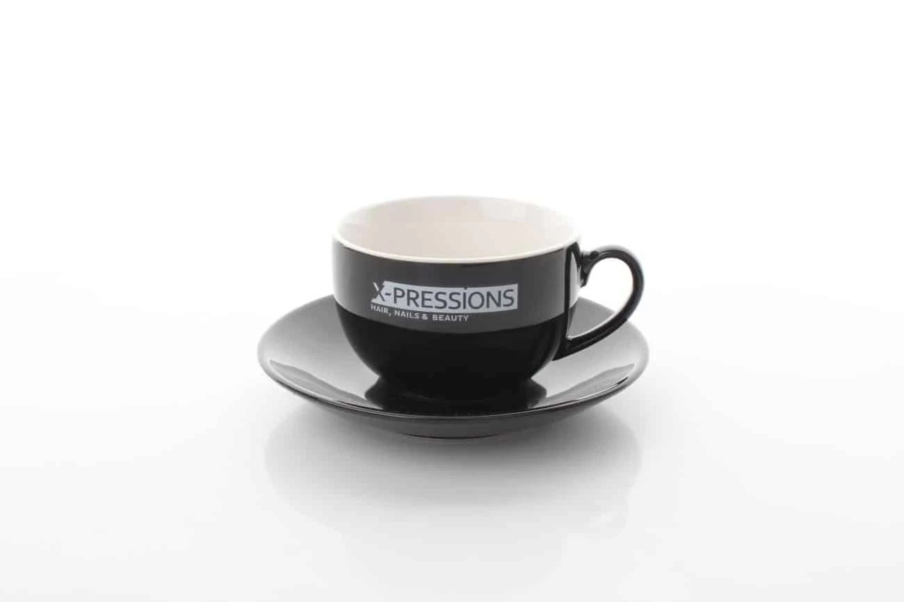 filiżanki reklamowe realizowane dla firmy X-Pressions
