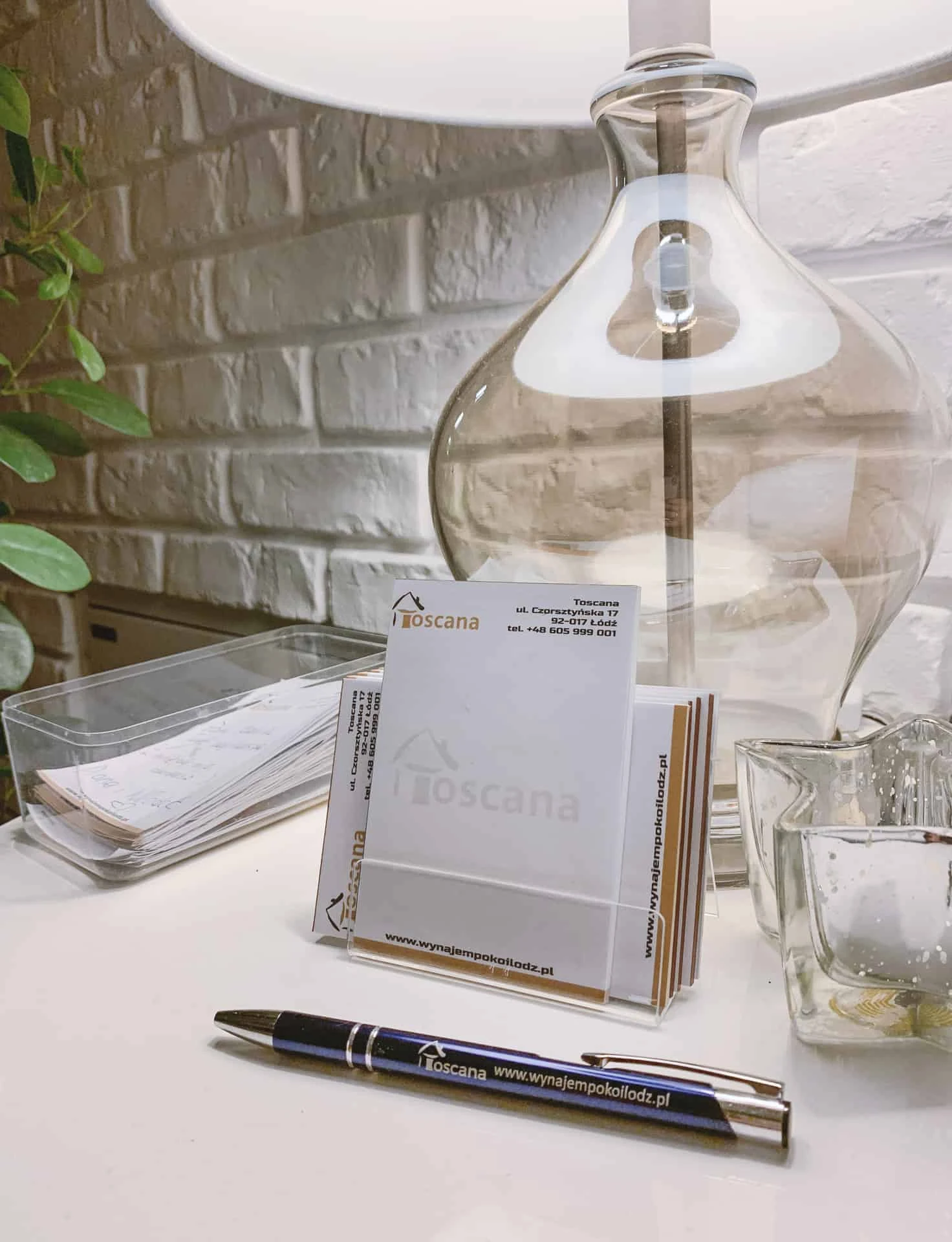 notesy z logo Toscana