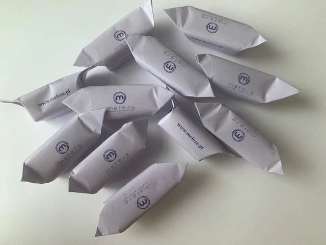 krówki z logo mefese