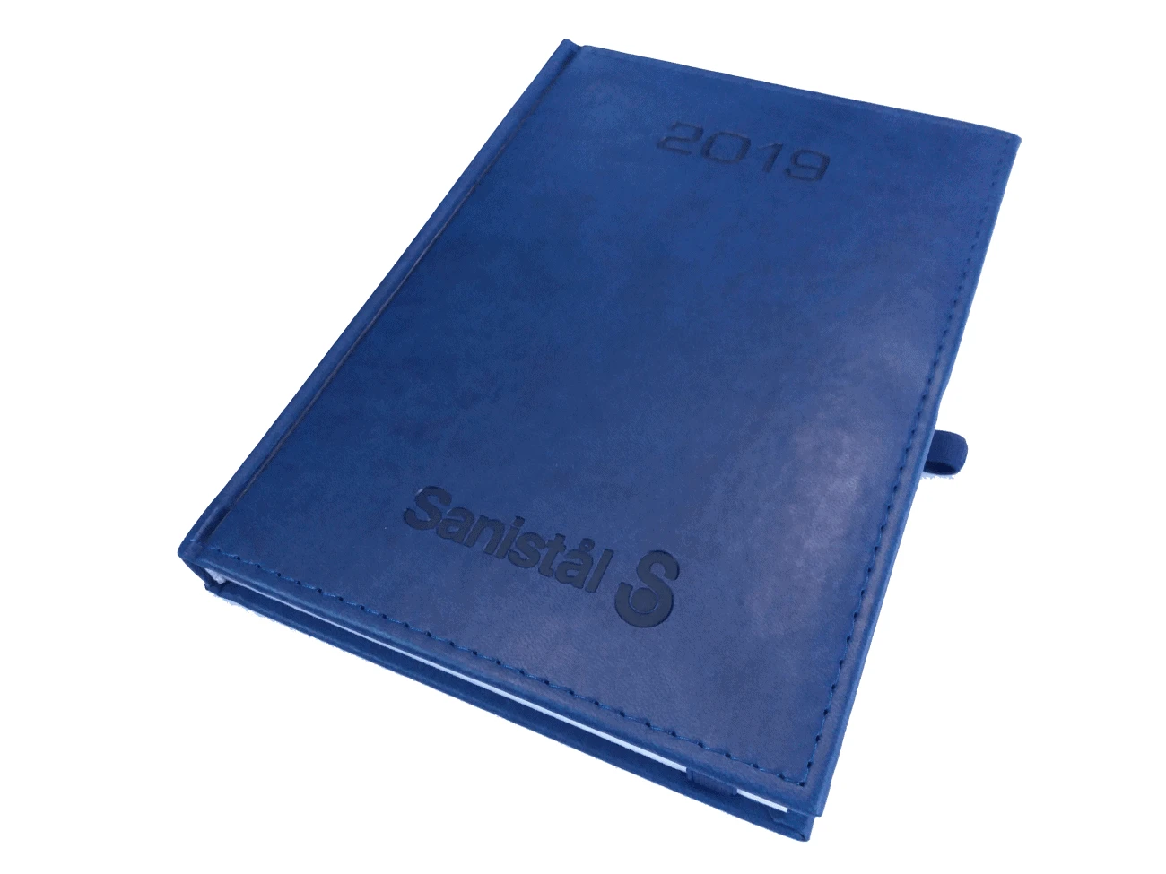 kalendarze książkowe z logo firmy Sanistal