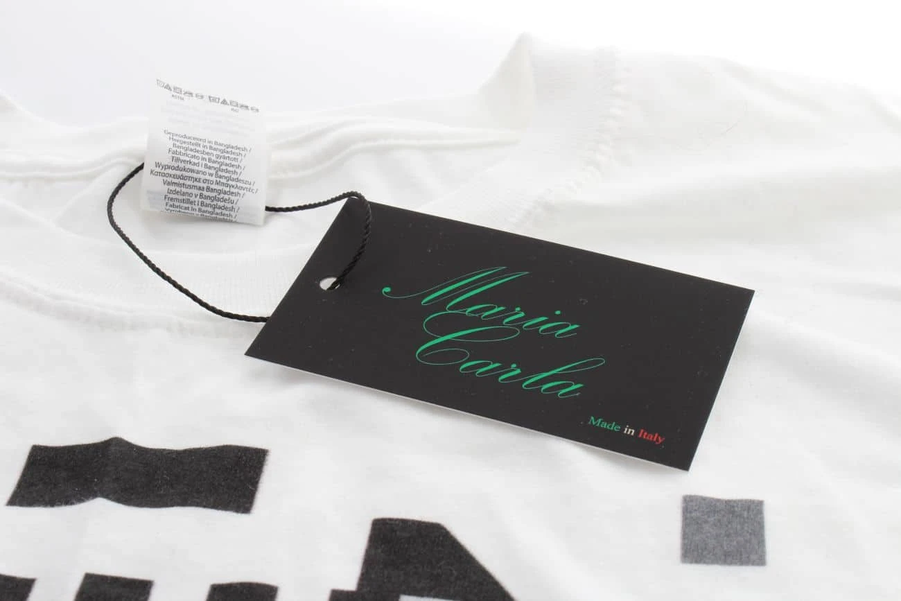 etykiety odzieżowe dla firmy Maria Carla