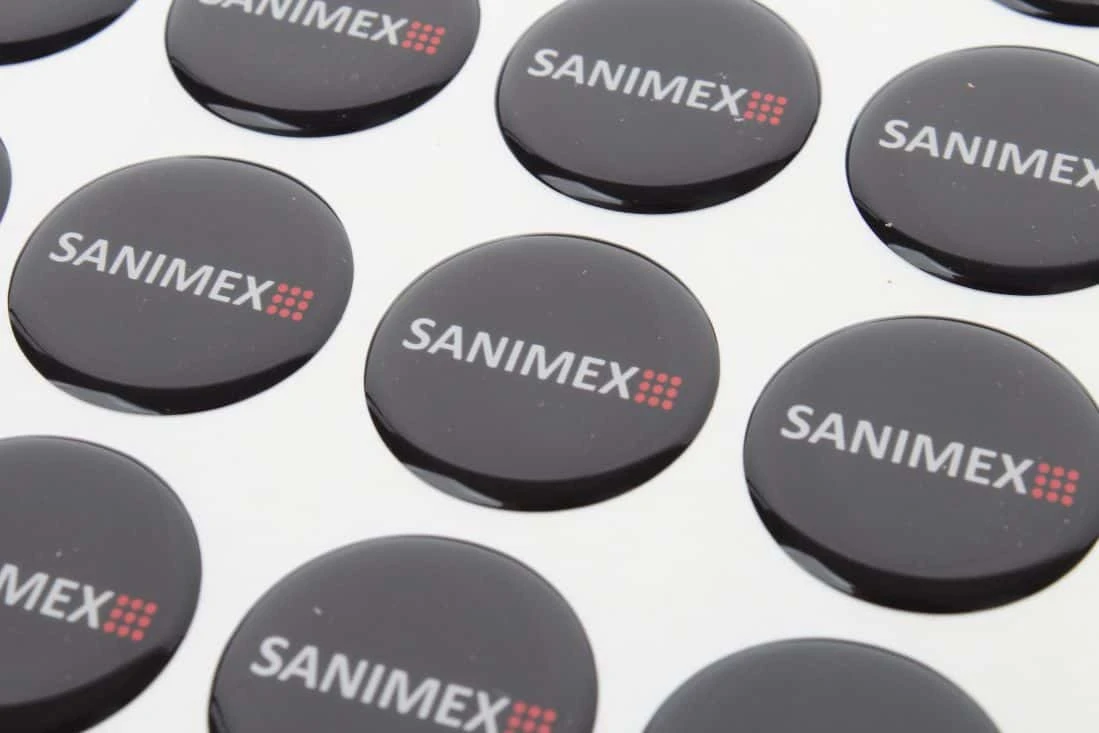 zdjęcie naklejek 3d dla firmy Sanimex