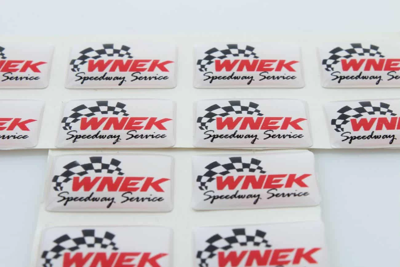 naklejki wypukłe z nadrukiem WNEK