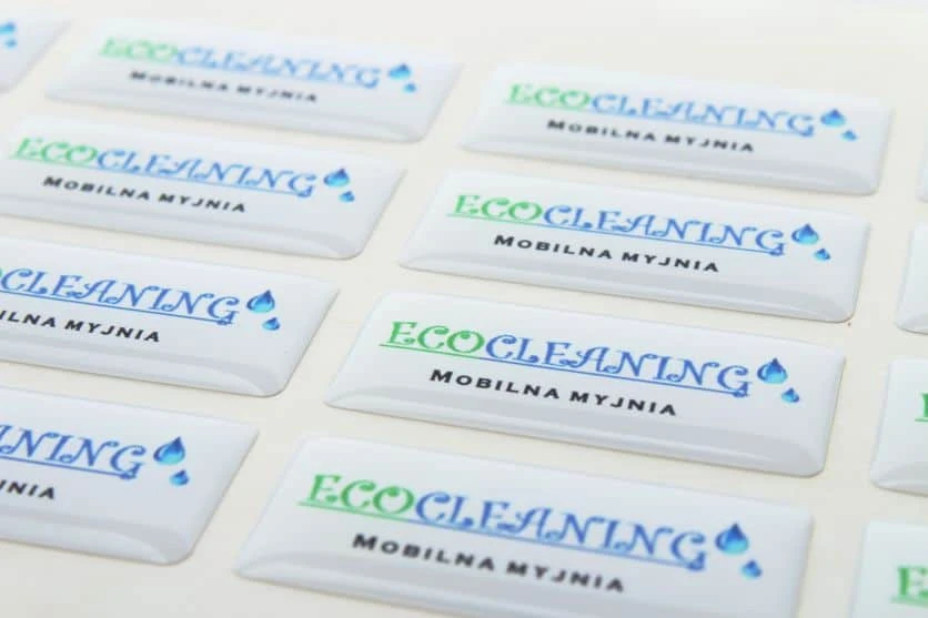 naklejki żywiczne eco cleaning