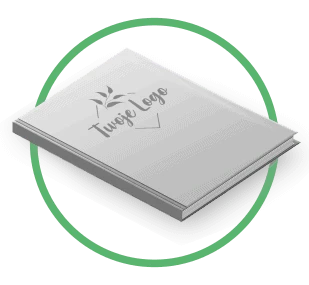 ikonka - notesy z tłoczonym logo