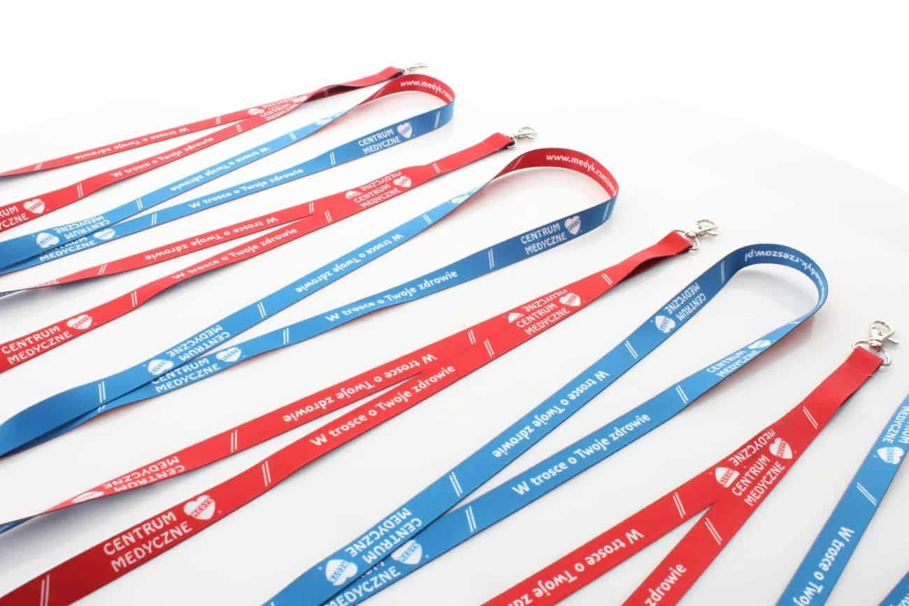 smycze reklamowe dla Centrum medyczne Medyk