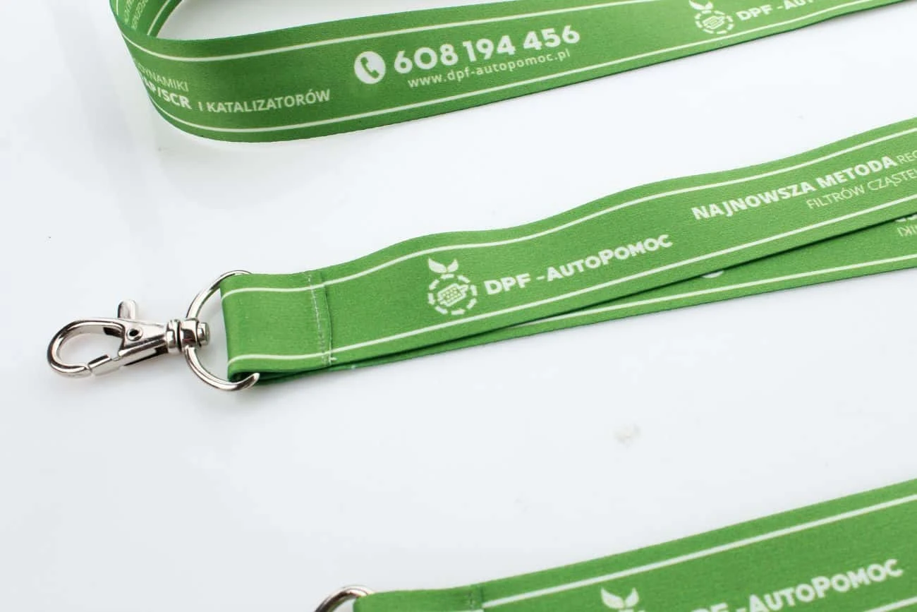 smycze reklamowe realizowane dla firmy DPF-AutoPomoc