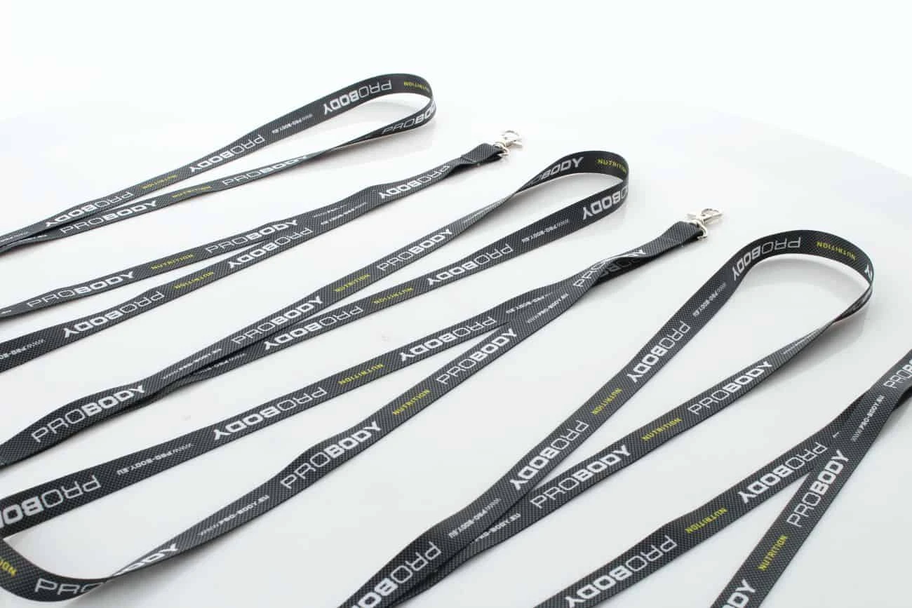 smycze firmowe realizowane dla firmy PROBODY