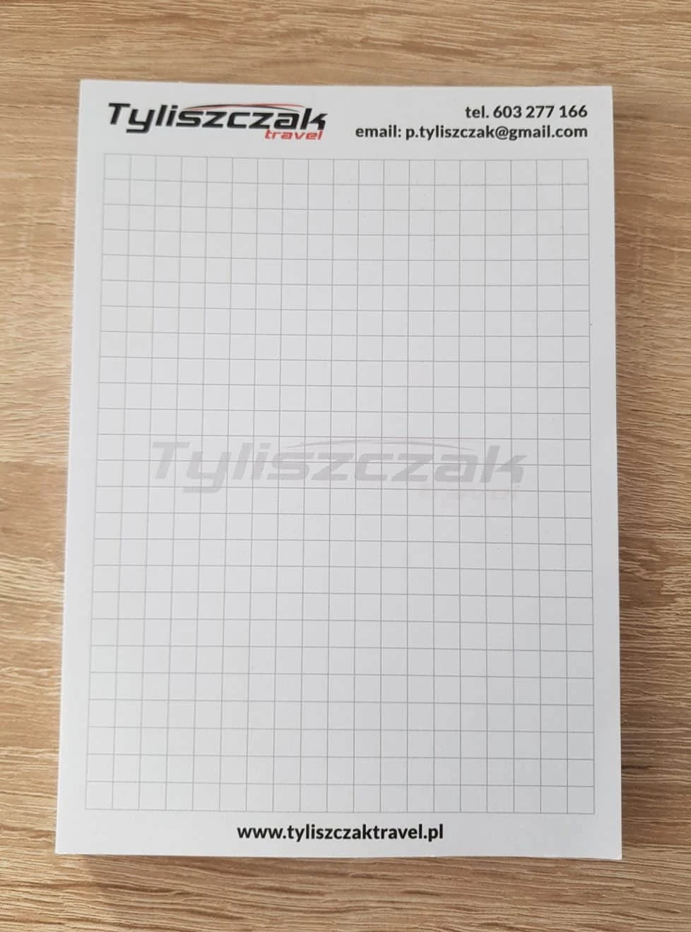 bloczki reklamowe z logo Tyliszczak