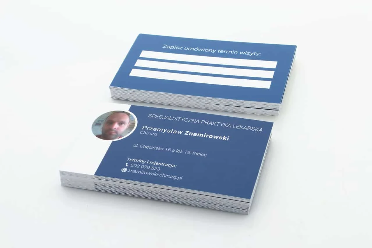 terminarzyki lekarskie dla chirurga Przemysława Znamirowskiego