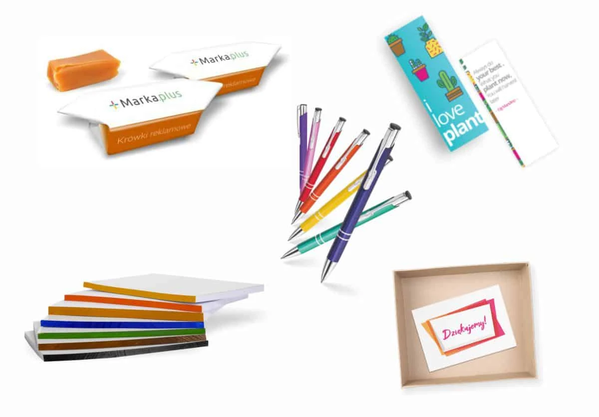ikonka z gadżetami reklamowymi