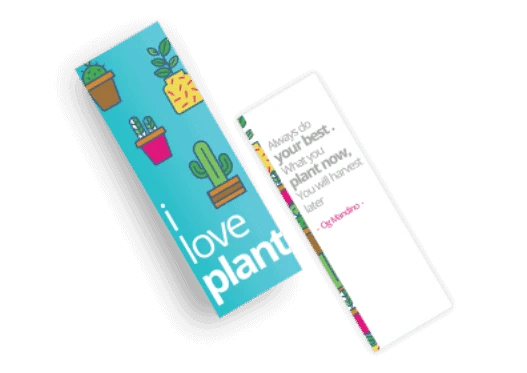 zakładki do książek z nadrukiem